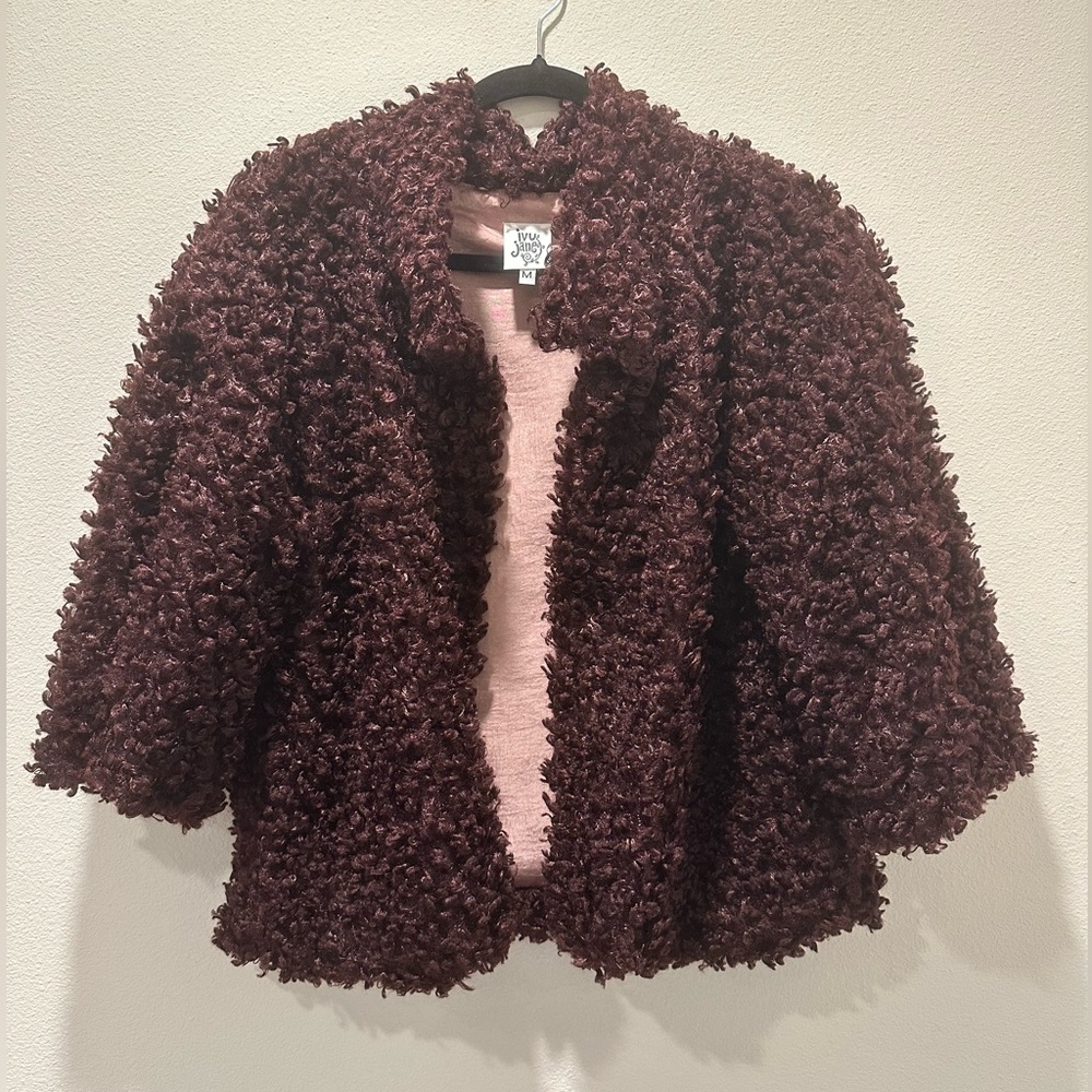 Ivy Jane Teddy Bear Jacket Medium